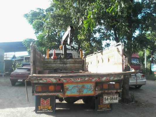 10ล้อRocky195 ติดเครนTADANO SuperZ300 ท้องปลิง 3ตัน3ปลอก