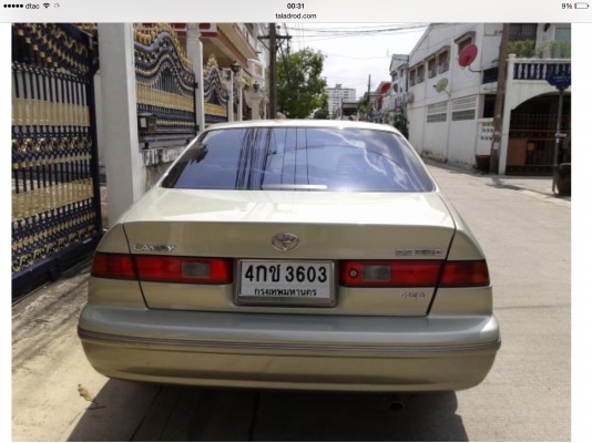 2000 toyota camry 2.2seg แก็สหัวฉีดรถบ้านเจ้าของขายเองราคา168,000 2000 toyota camry 2.2seg แก็สหัวฉีดรถบ้านเจ้าของขายเองราคา168,000