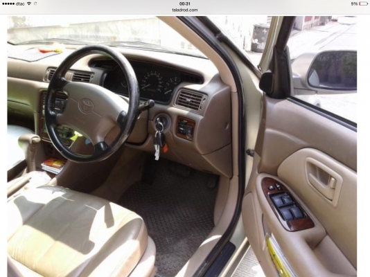 2000 toyota camry 2.2seg แก็สหัวฉีดรถบ้านเจ้าของขายเองราคา168,000 2000 toyota camry 2.2seg แก็สหัวฉีดรถบ้านเจ้าของขายเองราคา168,000