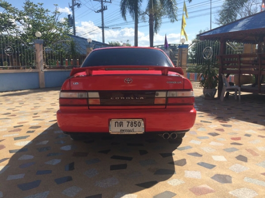 ขาย TOYOTA 3 ห่วง สีแดง สภาพสวย ประหยัดน้ำมัน  (เบอร์โทร 081-942-5002)