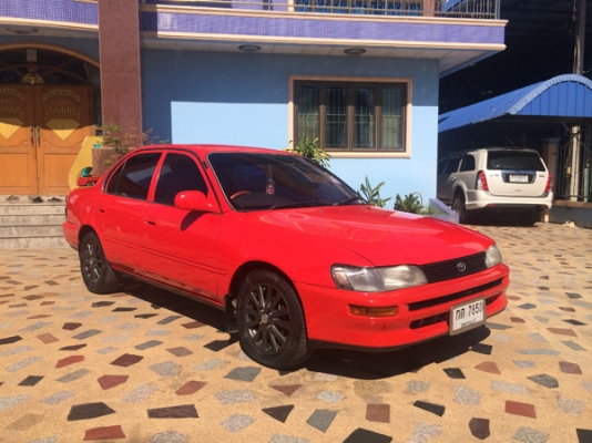 ขาย TOYOTA 3 ห่วง สีแดง สภาพสวย ประหยัดน้ำมัน  (เบอร์โทร 081-942-5002)