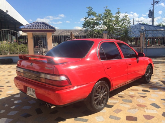 ขาย TOYOTA 3 ห่วง สีแดง สภาพสวย ประหยัดน้ำมัน  (เบอร์โทร 081-942-5002)