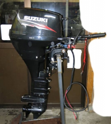 Suzuki 15HP 4 stroke สตาร์ทไฟฟ้า รุ่นใหม่ นำเข้า