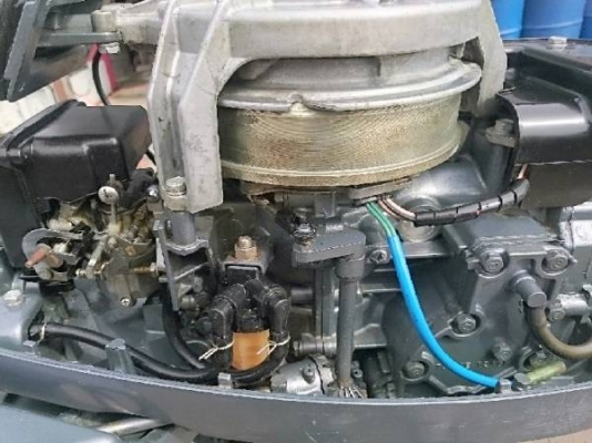 YAMAHA 15HP 2 จังหวะ สภาพเดิมๆ จากญี่ปุ่น