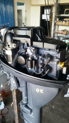 Yamaha 9.9HP สตาร์ทไฟฟ้า สวย ๆ เดิมๆ นำเข้าญี่ปุ่น