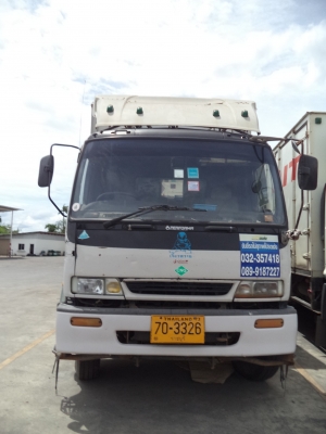 ขายด่วน รถบรรทุก 10 ล้อตู้ ISUZU (มีเล่มพร้อมโอน)