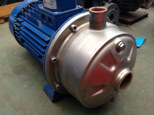 ขายปั้มน้ำหอยโข่งหัวสแตนเลส Ebara 5HP. 2800rpm. 380V ใบพัด 2 ชั้น สภาพสวยมาก วิ่งนิ่มเดิมๆ พร้อมใช้งาน ขายปั้มน้ำหอยโข่งหัวสแตนเลส Ebara 5HP. 2800rpm. 380V ใบพัด 2 ชั้น สภาพสวยมาก วิ่งนิ่มเดิมๆ พร้อมใช้งาน