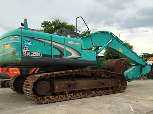 KOBELCO SK200-8 รถเก่านำเข้าจากญี่ปุ่นไม่เคยใช้งานในไทย  เอกสารอินวอยใบแจ้งจำหน่าย  ชั่วโมง : 5,934 ซีเรียล : YN11-48851 ปี : 2007 เครื่อง : JO5ETA ปั้ม : K3V112 ตัวเดิน : YN11KOBELCO ระบบไฟฟ้า ครบวงจร ใบแทรคยาว : 80ซม/46ข้อ  ราคา 2,550,000 บาท (ราคาต่อรอ