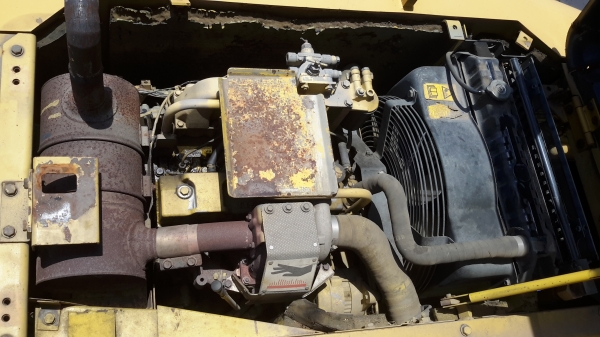 ขายรถแมคโค ล้อยาง KOMATSU PW130-6 ดี