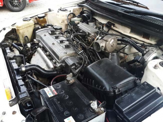 oyota collora ปี 95 เกียร์ M/T ขับสนุก ติดแก๊ส lpg ประหยัดสุดๆ เครื่องดี ช่วงล่างเงียบ ไม่มีปัญหาความร้อน เลี้ยวสุดไม่ดัง ภายในหุ้มใหม่ สะอาดเรียบร้อย เซ็นทรัลล็อค ยางขอบ 15" Bridgestone turanza ดอกเต็มๆใช้อีกยาว ขับทางไกลสบาย  ปลายท่อ Js สีสวย แต่งพ