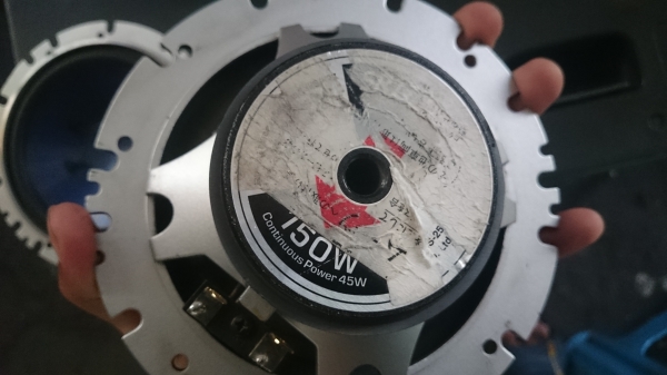 ลำโพงกลางเบส 150 W ADDZESS สภาพสวย