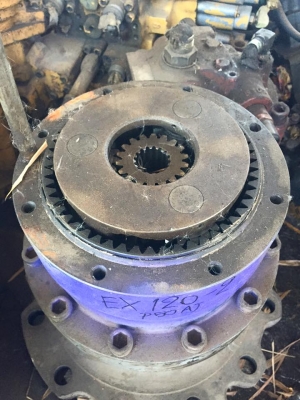 โป๊ะสวิง ex120-2 เก่านอก  ราคา 50,000 บาท   ไม่มีมอเตอร์