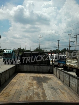 รถบรรทุก 6 ล้อ TOYOTA กระบะบรรทุก รุ่น BU141R TKMQS(W) 115 แรงม้า ปีจดทะเบียน 2558