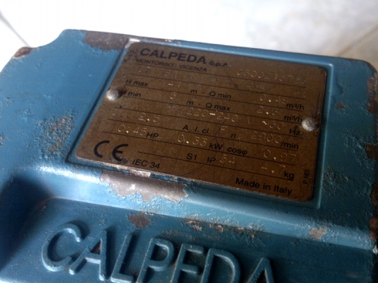 ขายปั๊มนํ้า 1" อิตาลี CALPEDA