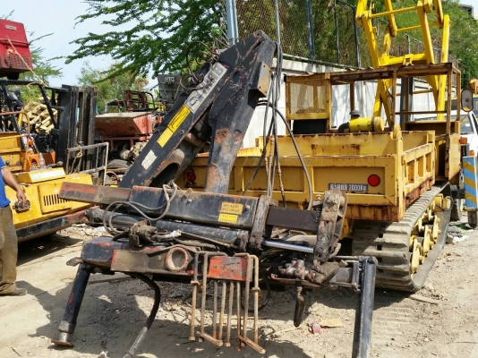 ขาย เฮียบพับเก็บ 3 ตัน พร้อมใช้งานอุปกรครบ พร้อมตัวปั่นราคา 185,000