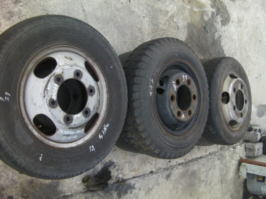 ขายยางพร้อมกระทะ ขอบ 14,15 ยางมือสองจากญี่ปุ่น เส้นละ 1,090 บ.