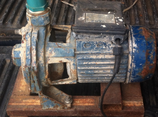 ปั้มน้ำ VENZ  ขนาด 1 แรงม้า เป็นแบบทำแรงดันได้ค่อยข้างสูง ดันน้ำขึ้นได้สูงถึง  43 ม.