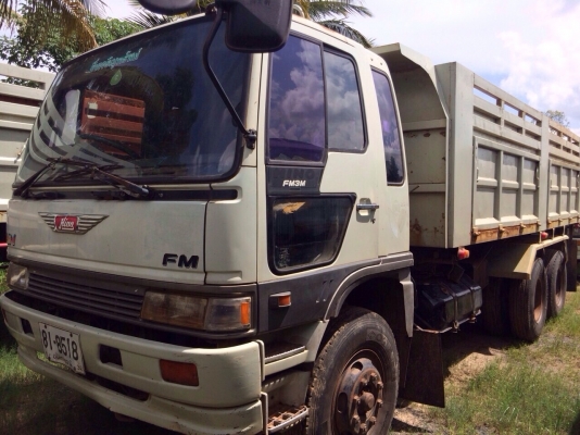 ขายด่วน  รถสิบล้อสองเพลาดั้มพ์  พ่วง แม่-ลูก   HINO  FM  3M   240 รถสภาพดีมาก  พร้อมใช้งาน  เอกสารพร้อม