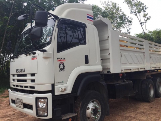(จบแล้วครับ...ขอบคุณเฮียเดชา ระยอง)10 ล้อดั้ม 360 แรง ISUZU FXZ7778T-002864 รถปี 2555 มือเดียวป้ายแดง ซื้อสดจากห้าง ไมล์น้อย 86000 นิดๆ