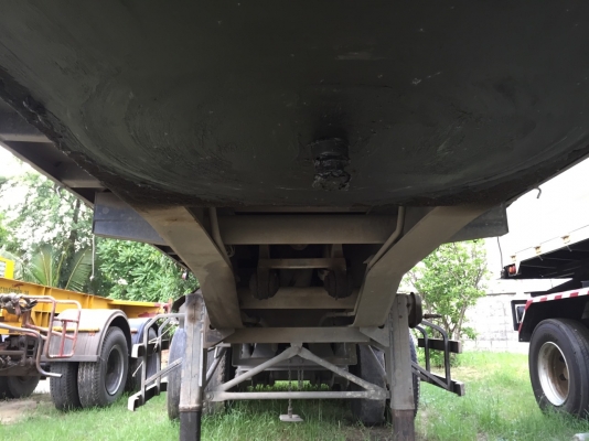 ขายหางเซมิดัมพ์สามมิตร 3 เพลาปี 2551 ยกล้อหลังได้ ราคา 650000