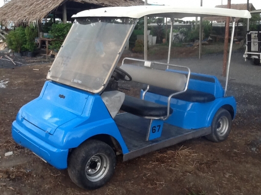 รถกอล์ฟSanyo สภาพดีพร้อมใช้ทำสีใหม่สีรถยนต์ ยางยังใหม่อยู่ครับ