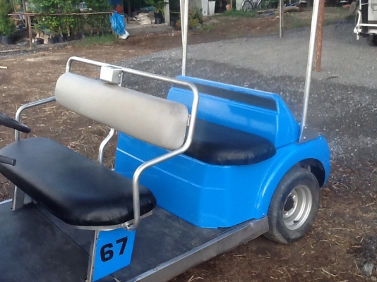 รถกอล์ฟSanyo สภาพดีพร้อมใช้ทำสีใหม่สีรถยนต์ ยางยังใหม่อยู่ครับ