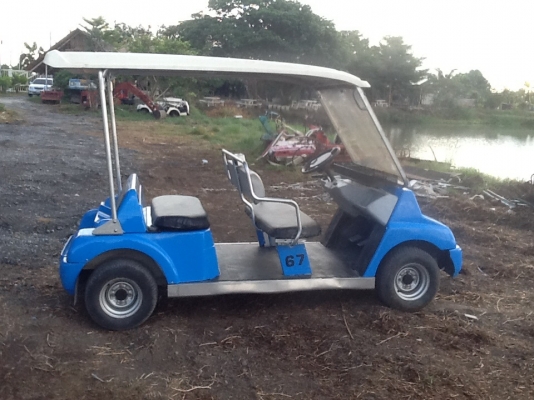 รถกอล์ฟSanyo สภาพดีพร้อมใช้ทำสีใหม่สีรถยนต์ ยางยังใหม่อยู่ครับ