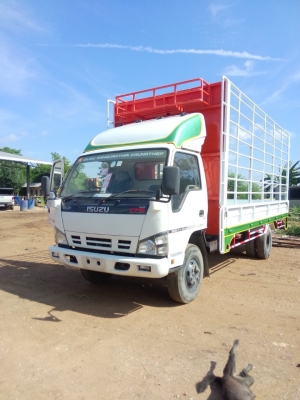Isuzu NQR175 แรงม้า ยาว5.50ม. คอกสูง 0891446662 ธนากร
