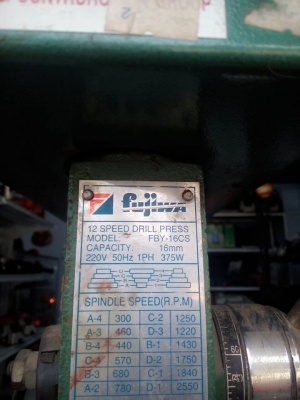 ขายแท่นเจาะ 16mm FUJIWA ญี่ปุ่น มือสองครับ ขายแท่นเจาะ 16mm FUJIWA ญี่ปุ่น มือสองครับ
