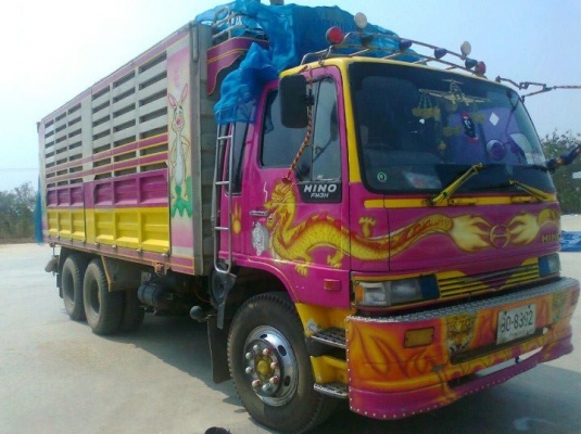 HINO FM 3M เครื่อง p11c  แม่-ลูก 3คาน