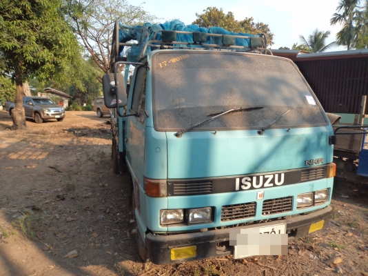 ISUZU NKR 110 HP  กระบะคอกเหล็กยาว 4.30 เมตร รถห้างเเท้