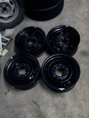 ขายกระทะล้อป้ายแดง6รูรถตู้+ยางบิสโตนปลายปี10