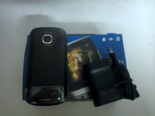 ขายโทรศัพท์ nokia c2-03 สไลด์ 2 sim จอสัมผัส ยกกล่อง สีดำ ราคา1900บาท