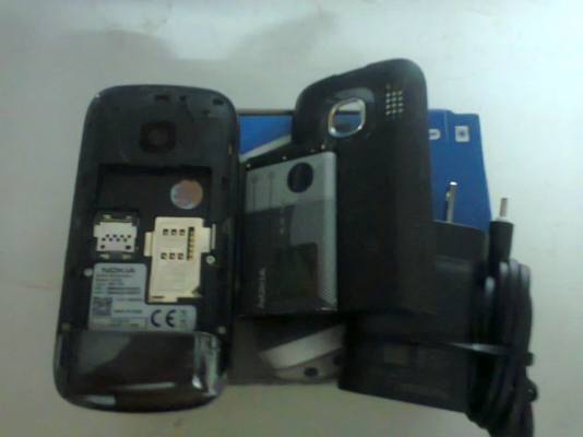 ขายโทรศัพท์ nokia c2-03 สไลด์ 2 sim จอสัมผัส ยกกล่อง สีดำ ราคา1900บาท