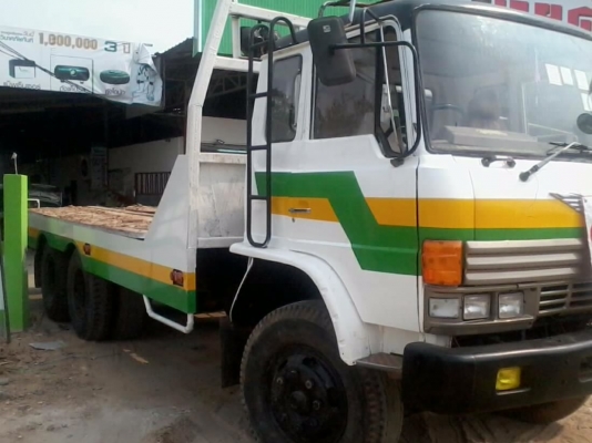 HINO F17 - 168 HP EH700 รถหางปลาสิบล้อ 2 เพลา ใช้ลาก PC 200 ได้เลยครับ เครื่องแห้งแรงดี หัวเก๋งบางเดิมไม่ผุภายในเก๋งคอนโซลครบ พวงมาลัยเพาเวอร์ ช่วงล่่างคัชซีสวยไม่มีบวม ยางสภาพเต็มดีพร้อมลากพร้อมบรรทุกได้เลยครับ เอกสารทะเบียนครบพร้อมโอน ราคาต่อรองได้ครับ