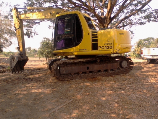 ขายรถแม็กโครKOBELCO ,PC,120-5เอกสานเล่มทะเบียนสภาพสวยพร้อมใช้ราคาถูก