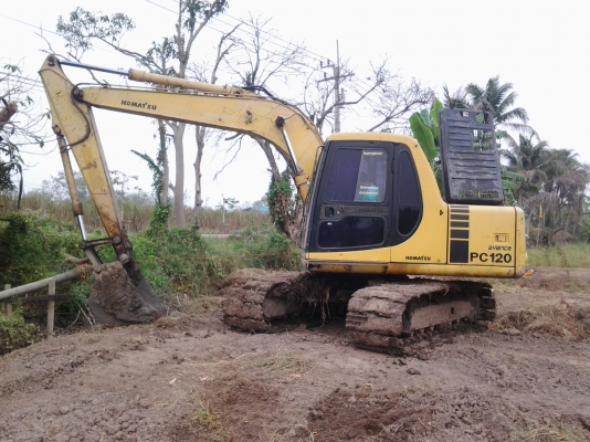 ขายรถแม็กโครKOBELCO ,PC,120-5เอกสานเล่มทะเบียนสภาพสวยพร้อมใช้ราคาถูก