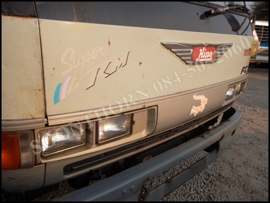 ขายด่วน รถบรรทุก 6 ล้อ HINO FC2W  120 แรง ซุบเปอร์เสี่ย รถห้างแท้(หัวคัซซี) รถสภาพเดิมๆสวยสด พร้อมใช้ ราคาสุดคุ้ม