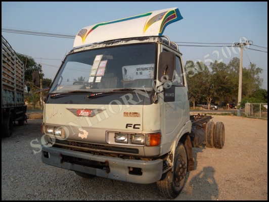 ขายด่วน รถบรรทุก 6 ล้อ HINO FC2W  120 แรง ซุบเปอร์เสี่ย รถห้างแท้(หัวคัซซี) รถสภาพเดิมๆสวยสด พร้อมใช้ ราคาสุดคุ้ม