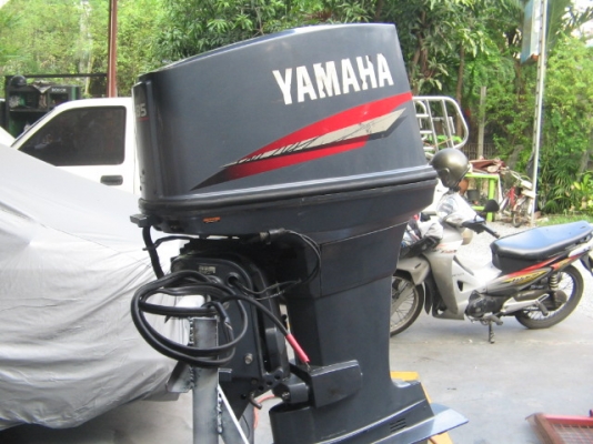 ขาย เครื่องเรือ Yamaha 85 แรง สภาพสวยเครื่องดี นำเข้าญี่ปุ่น ราคา 90,000