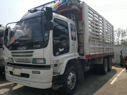 ขายรถ 10 ล้อ 2 เพลา กระบะเหล็กคอกเกษตรไม่ดั้ม  มีระบบลากลูก เดิมเป็นแก๊ส ทำเป็นรถน้ำมันแล้ว ISUZU DECA 270 ยูโรวัน ปี.43 พร้อมใช้ ถังแก๊สถอกออก