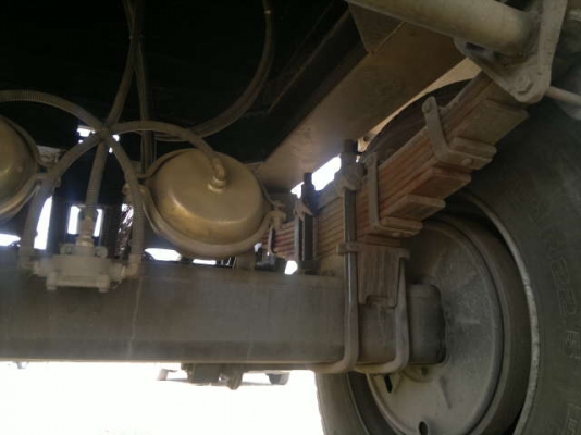 ขายลูกพ่วง 3 เพลา กระบะเหล้กคอกเกษตรไม่ดั้ม ปี.56 ใช้งานแค่เดือนกว่าๆ อู่.พิรุฬ สภาพสวย