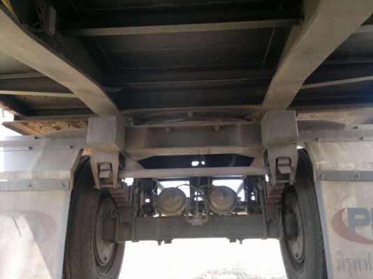 ขายลูกพ่วง 3 เพลา กระบะเหล้กคอกเกษตรไม่ดั้ม ปี.56 ใช้งานแค่เดือนกว่าๆ อู่.พิรุฬ สภาพสวย