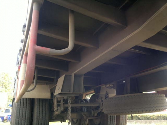 ขายลูกพ่วง 3 เพลา กระบะเหล้กคอกเกษตรไม่ดั้ม ปี.56 ใช้งานแค่เดือนกว่าๆ อู่.พิรุฬ สภาพสวย