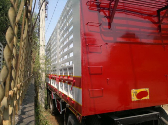 ขายลูกพ่วง 3 เพลา กระบะเหล็กคอกเกษตรไม่ดั้ม อู่.ไทยรุ่ง กลกาล ปี.54 สภาพสวย บอร์ดี้สวย รีบจองด่วน