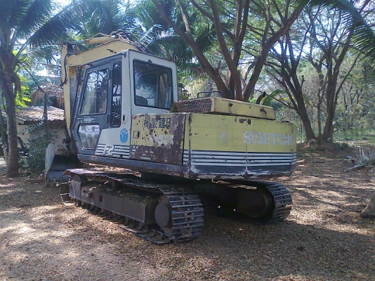 ขายด่วน!..รถแบคโฮ SUMITOMO SH120  F2 มีใบอินวอยล์ รถสวย แรงขุดดี ทำงานไว ประหยัด ต่อรองได้.