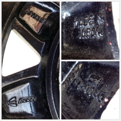 ขายล้อแท้ Enkei Apache-8 15x8 ออฟ-27 6 รู สวยๆ ลึกๆ 4 นิ้ว 14500 ครับ