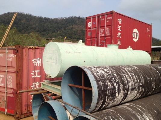 ขายถังเหล็กใส่น้ำขนาด 5,000 ลิตร สภาพสวยครับ ขายถังเหล็กใส่น้ำขนาด 5,000 ลิตร สภาพสวยครับ