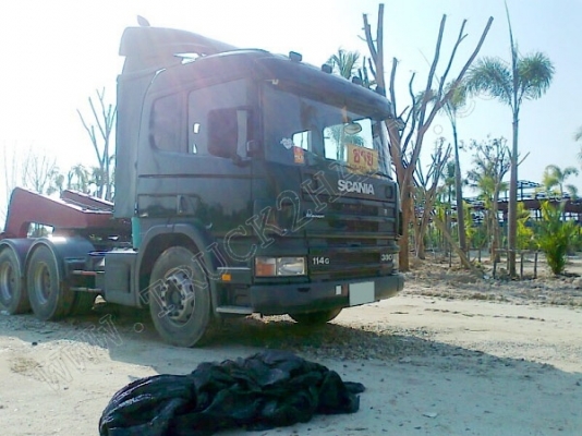 รถบรรทุก 10 ล้อหัวลาก ยี่ห้อ SCANIA  380 แรงม้า