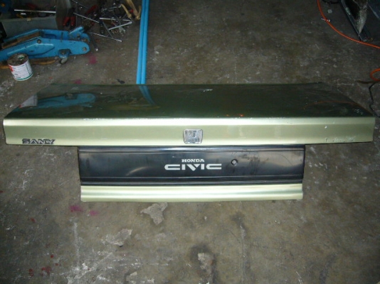 ฝาท้ายซีวิค 88 ท้ายดำ